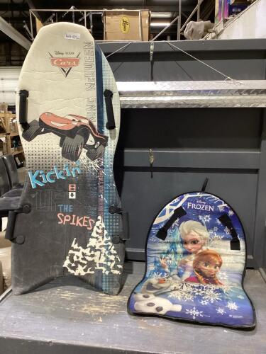 (2) SNOW SLEDS