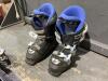 (2) NORDICA SNOW BOOT SKIS & (2) FORMULA-ELAN DOWN-HILL SKIS - 3