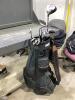 GOLF BAG W/ MIXED CLUBS