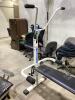 POWERFLEX-220 FLAT BENCH W/ BAND ATTACHMENTS & LEG CURLS - 2