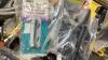 BOX W/ VENT COVERS, CHECK VALVE, GATE HARDWARE, SHELF BRACES, GOLF CLOCK, - 8
