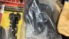 BOX W/ VENT COVERS, CHECK VALVE, GATE HARDWARE, SHELF BRACES, GOLF CLOCK, - 9