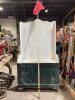 (2) FLAG POLES 8FT