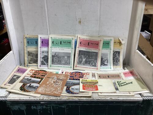 ANTIQUE GAS ENGINE MAGAZINES & MISCELLANEOUS