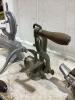 (2) MEAT GRINDER, ENTERPRISE CHERRY STONER & CHERRY PITTER - 5