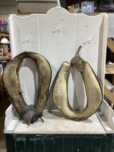 (2) ANTIQUE COLLARS