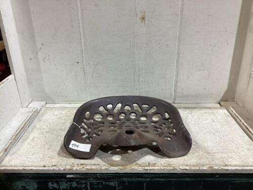 ANTIQUE TRACTOR SEAT