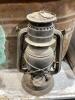 ANTIQUE TUB W/ (4) LANTERNS - 4