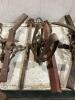 ANTIQUE BOX OF MIXED TRAPS - 3