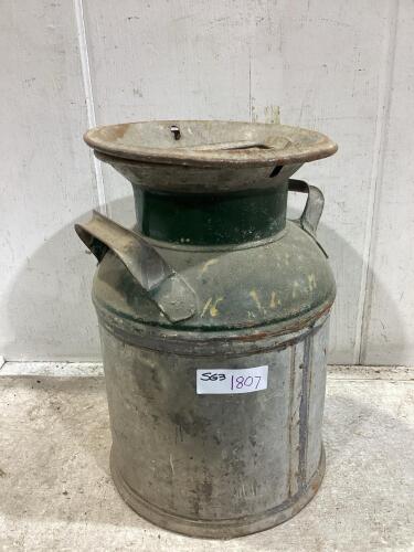 MILK/CREAM METAL CAN