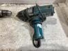 SHOP BOX OF CORDED TOOLS W/ MAKITA 1/2" IMPACT WRENCH & B-D DRILL - 6