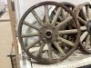 (3) ANTIQUE WHEELS - 2