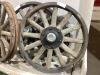 (3) ANTIQUE WHEELS - 3