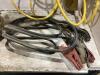 SHOP BOX W/ (2) EXTENSION CORDS & (2) BOOSTER CABLES - 6