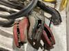 SHOP BOX W/ (2) EXTENSION CORDS & (2) BOOSTER CABLES - 7