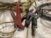 SHOP BOX W/ (2) EXTENSION CORDS & (2) BOOSTER CABLES - 9