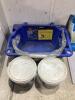 SHOP BOX W/ WATERTILE, FLEXTILE, CONCRETE PATCH, CONSTRUCTION ADHESIVE, ICE MAKER OUTLET BOX & MISCELLANEOUS - 3