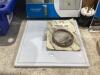 SHOP BOX W/ WATERTILE, FLEXTILE, CONCRETE PATCH, CONSTRUCTION ADHESIVE, ICE MAKER OUTLET BOX & MISCELLANEOUS - 6
