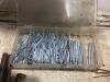 PLASTIC SHOP CONTAINER OF MISCELLANEOUS W/ PINS, BALL HITCH, ALLEN WRENCHES & PUNCHES - 3