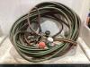 OXY ACETYLENE HOSE W/ GAUGES & TORCH