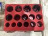 SHOP BOX OF ASSORTED SCREWS, NAILS W/ O-RINGS & HOME-WIRE - 5