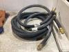 SHOP BOX W/ AIR BRAKE HOSE, WELDING GLOVES, MEASSURE TAPE, CUT-OFF WHEELS, FLASHING LIGHT & TIRE REPAIE KIT - 2