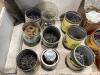 SHOP CRATE OF ASSORTED PAILS OF NAILS - 2
