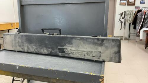 WOODSTREAM HARD SIDED FISHING CASE W/ RODS & REELS