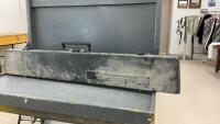 WOODSTREAM HARD SIDED FISHING CASE W/ RODS & REELS