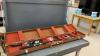 FENWICK HARD SIDED CASE W/ FISHING RODS & REELS - MITCHELL