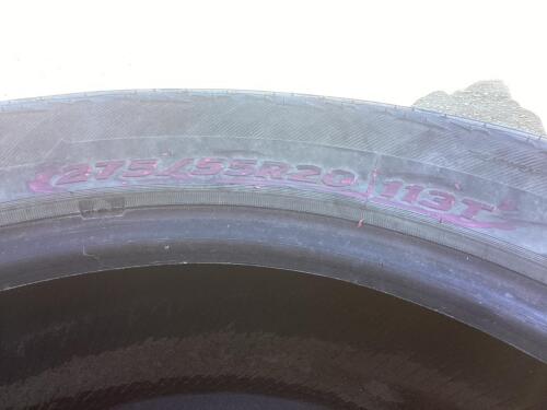(4) 275/55R20-113T HANKOOK TIRES
