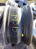 (4) 8-BOLT RIMS 8" W/ HUB CAPS - 2