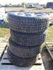 (4) LT265/60R20 - AVALANCHE HERCULES LIGHT TRUCK TIRES W/ 8-BOLT RIMS - 2