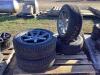 (4) 215/55R17 - NOKIAN TYRES HAKKAPELIITTA TIRES W/ 5-BOLT RIMS - 2