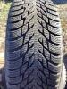 (4) 215/55R17 - NOKIAN TYRES HAKKAPELIITTA TIRES W/ 5-BOLT RIMS - 3