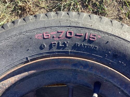 (2) 6.70-15 - HI-WAY PREMIUM TIRES