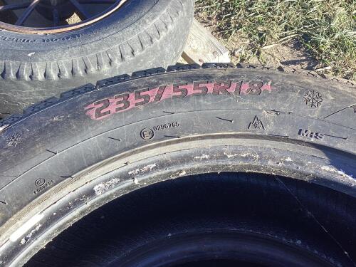 (4) 235/55R18 - JOYROAD TIRES