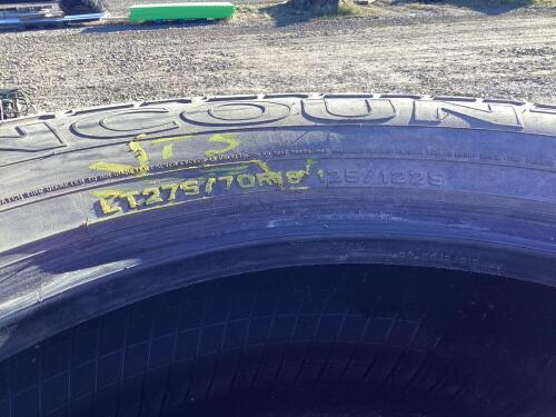 2 PAIRS OF (4) SETS OF LIGHT TRUCK TIRES - LT275/70R18 & LT285/70R17