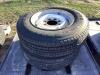 (2) 8.75R16.5LT - FIRESTONE LIGHT TRUCK W/ 8-BOLT RIMS - 2