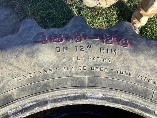 (2) 13.6-28 - FIRESTONE TIRE