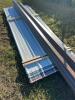Lift of mixed colour sheeting (18)pc. (4) brown gutters