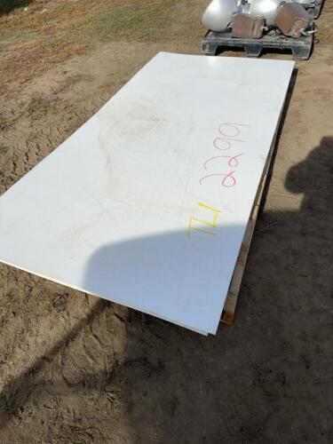Five sheets of puck board
