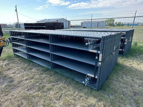 (2) New 16 foot Magnum Steel gate's /bidding per gate