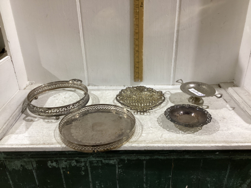 SILVERPLATE ITEMS