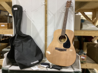 YAMAHA GUITAR AND BAG