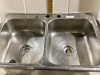 STAINLESS STEEL DOUBLE SINK - 2