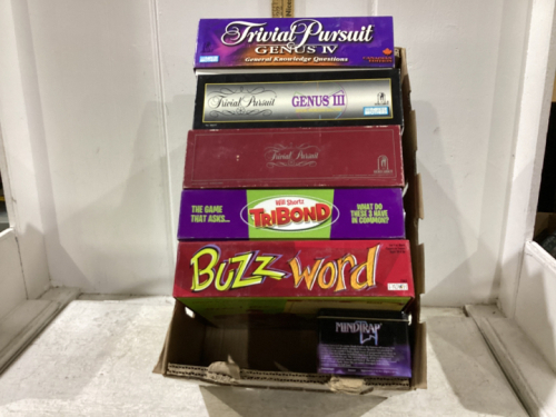 BOX OF GAMES