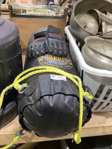 EVERLAST HANGING PUNCHING BAG + EVERLAST BAG ON STAND