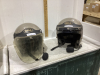 2 BELL MOTORBIKE HELMETS