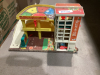 BARBIES, BABY DOLLIES, FISHER PRICE GARAGE